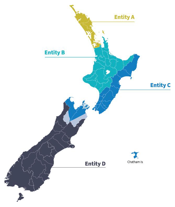 Govt Proposed 3 waters maps