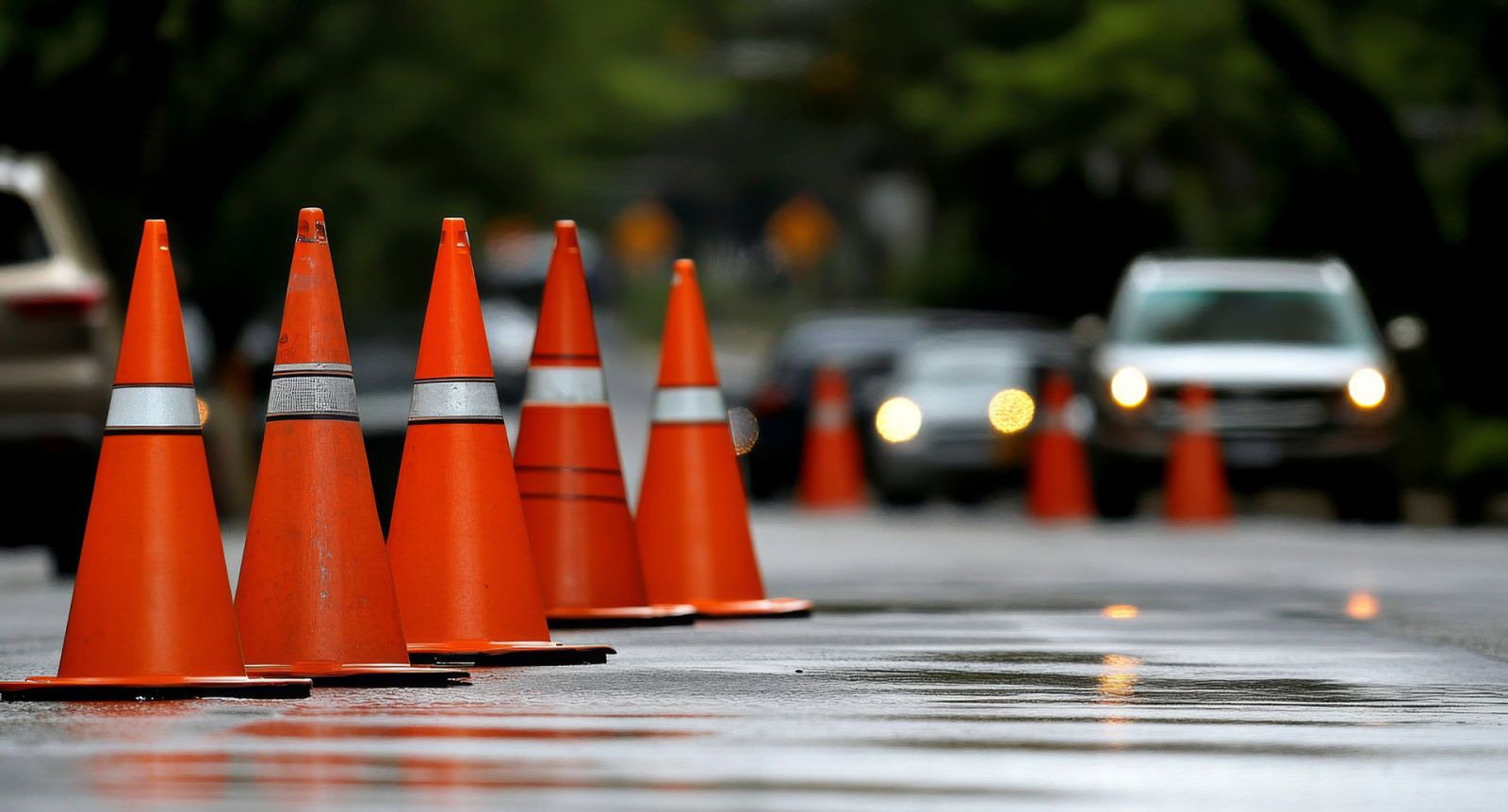 road cones banner image