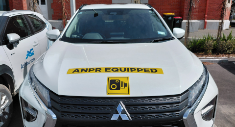 Parking trial to test new plate technology