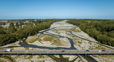 Early work under way for second Ashburton bridge