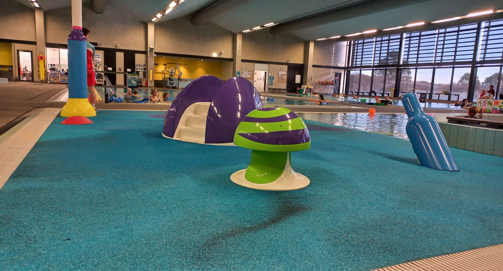 Water play area banner image