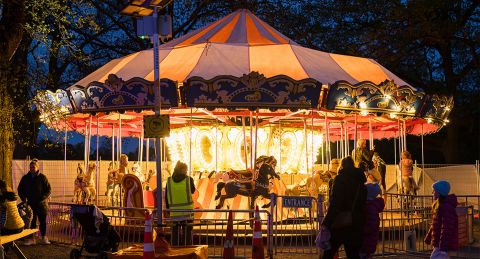 Choose your sensory levels at Glow in the Park