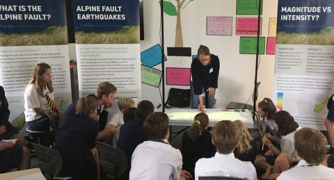 Sharing science, to be better prepared for an alpine quake