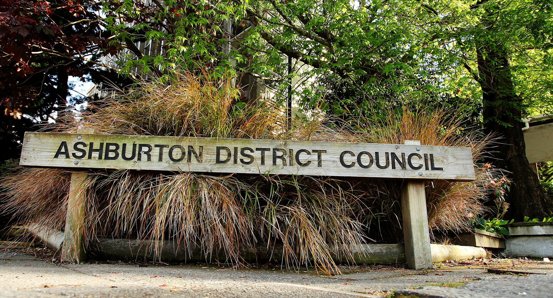 Sign for Council building