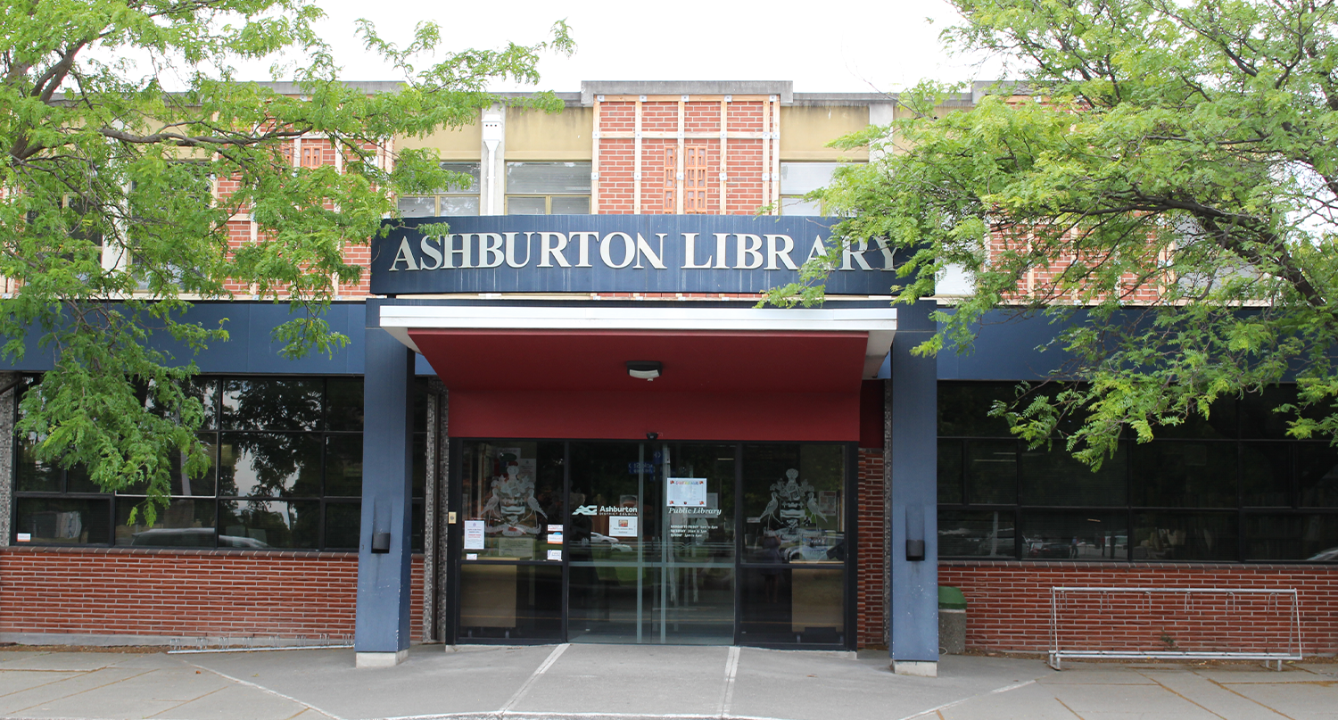 Ashburton Public Library front