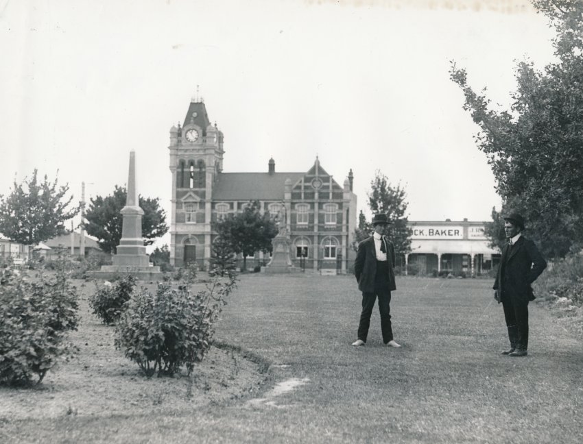 Ashburton Clock Tower, early view