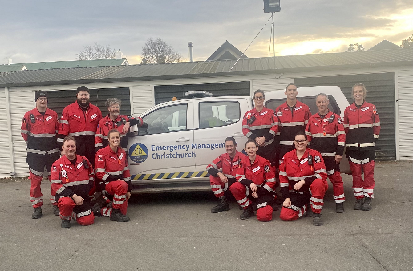 Response Teams at Ashburton EOC