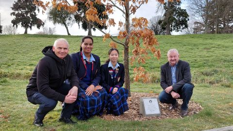 Ashcoll, Council sport centre friendship celebrated