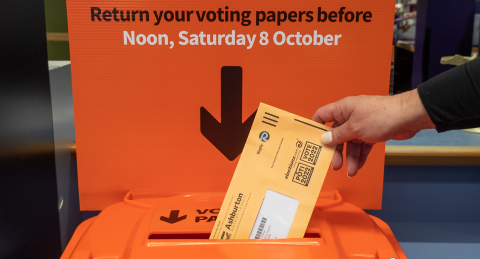 Time running out to vote by post