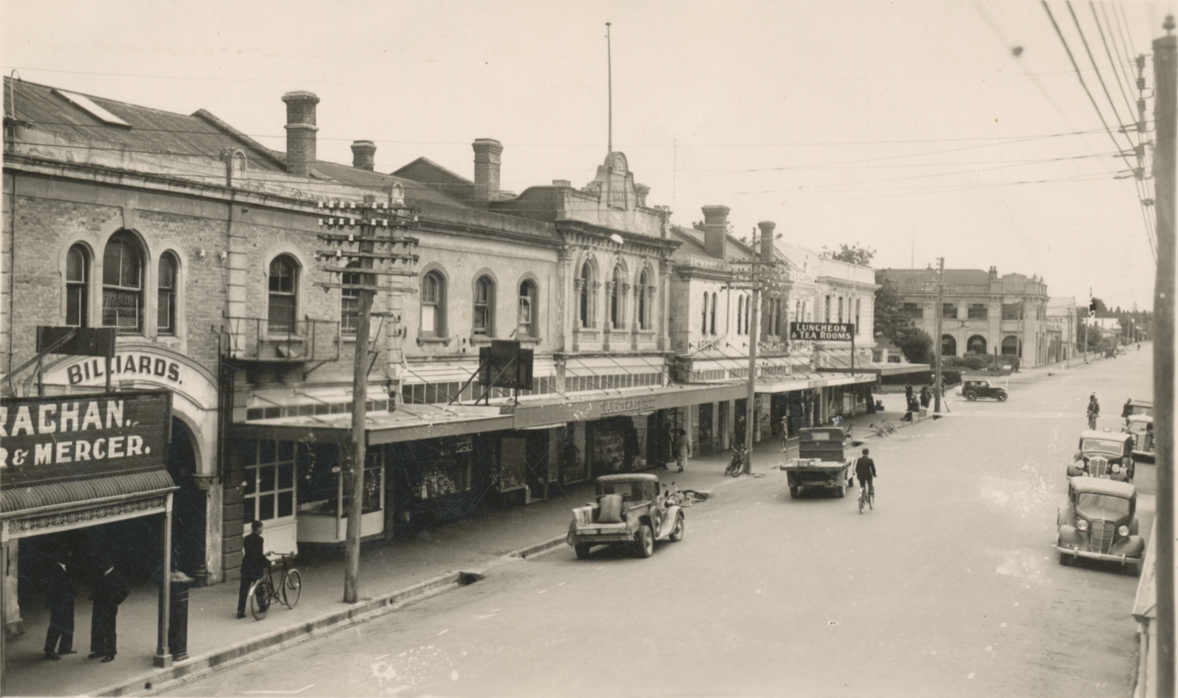 Postcard of Burnett